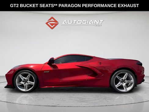 Used 2023 Chevrolet Corvette Stingray Preferred Cpe w/ Chrome Exterior Badge Package RWD image 3