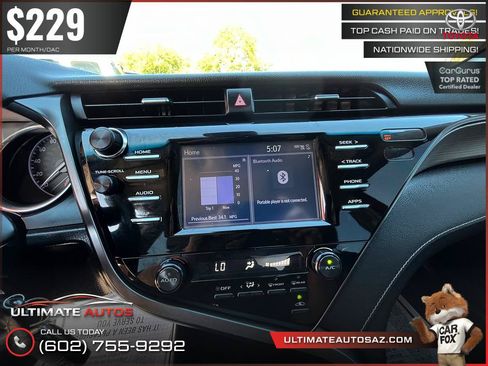 Used 2019 Toyota Camry SE w/ Carpet Mat Package FWD image 24