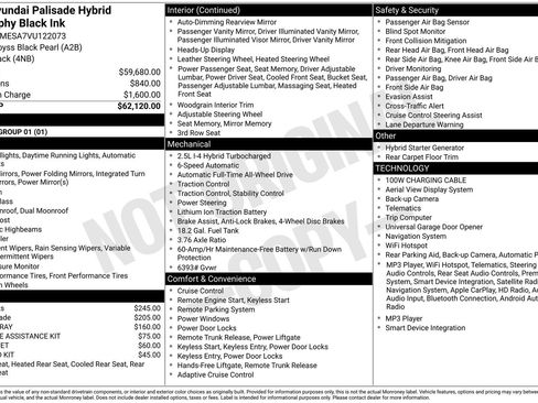 New 2027 Hyundai Palisade Calligraphy AWD/4WD image 18