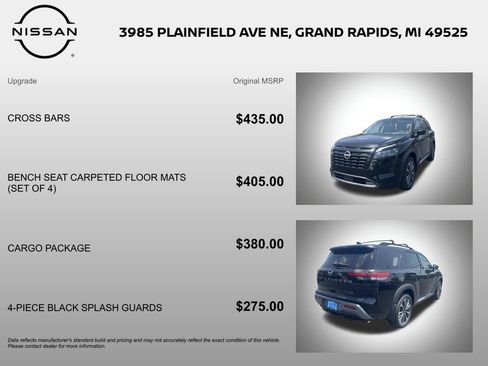 New 2026 Nissan Pathfinder Platinum w/ Cargo Package AWD/4WD image 6