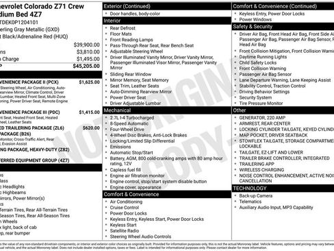 Used 2023 Chevrolet Colorado Z71 w/ Z71 Convenience Package 2 image 6