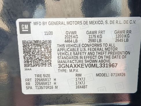 Used 2021 Chevrolet Equinox LT image 35