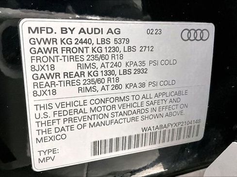 Certified 2023 Audi Q5 2.0T Premium w/ Convenience Package image 33