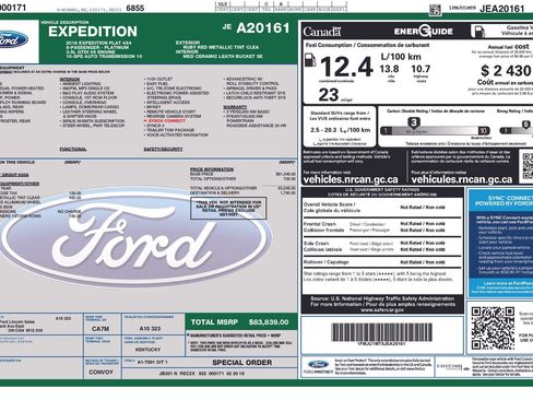 Used 2018 Ford Expedition Platinum AWD/4WD image 5