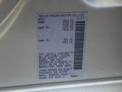Used 2024 Nissan Altima 2.5 S FWD image 28
