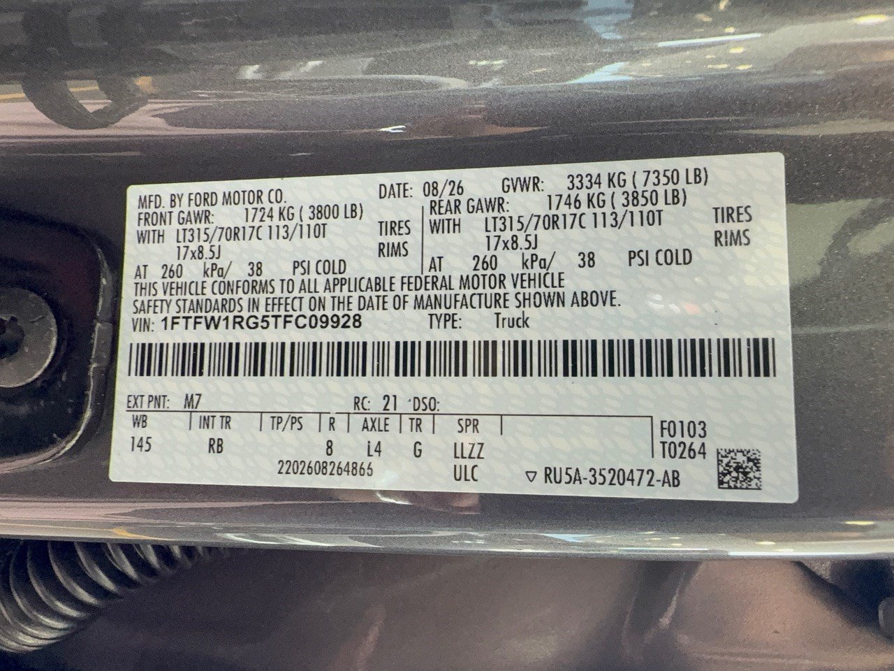 New 2026 Ford F150 Raptor AWD/4WD image 32