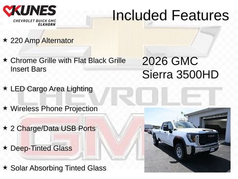 New 2026 GMC Sierra 3500 Pro w/ Convenience Package AWD/4WD image 3