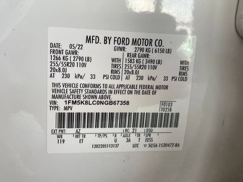 Used 2022 Ford Explorer King Ranch AWD/4WD image 33