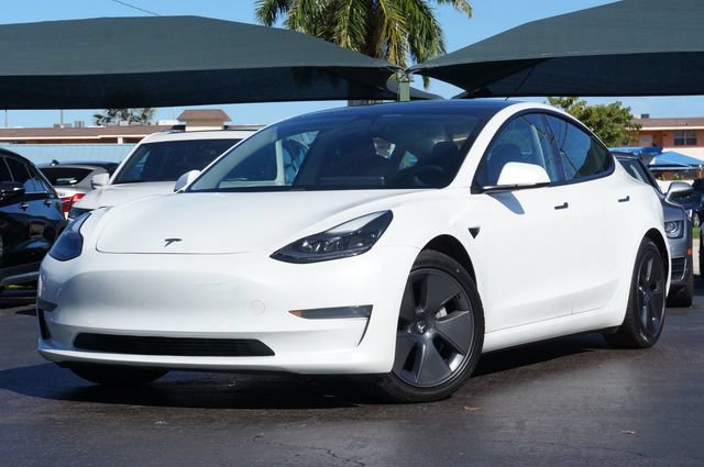 Used 2021 Tesla Model 3 Long Range AWD/4WD image 3