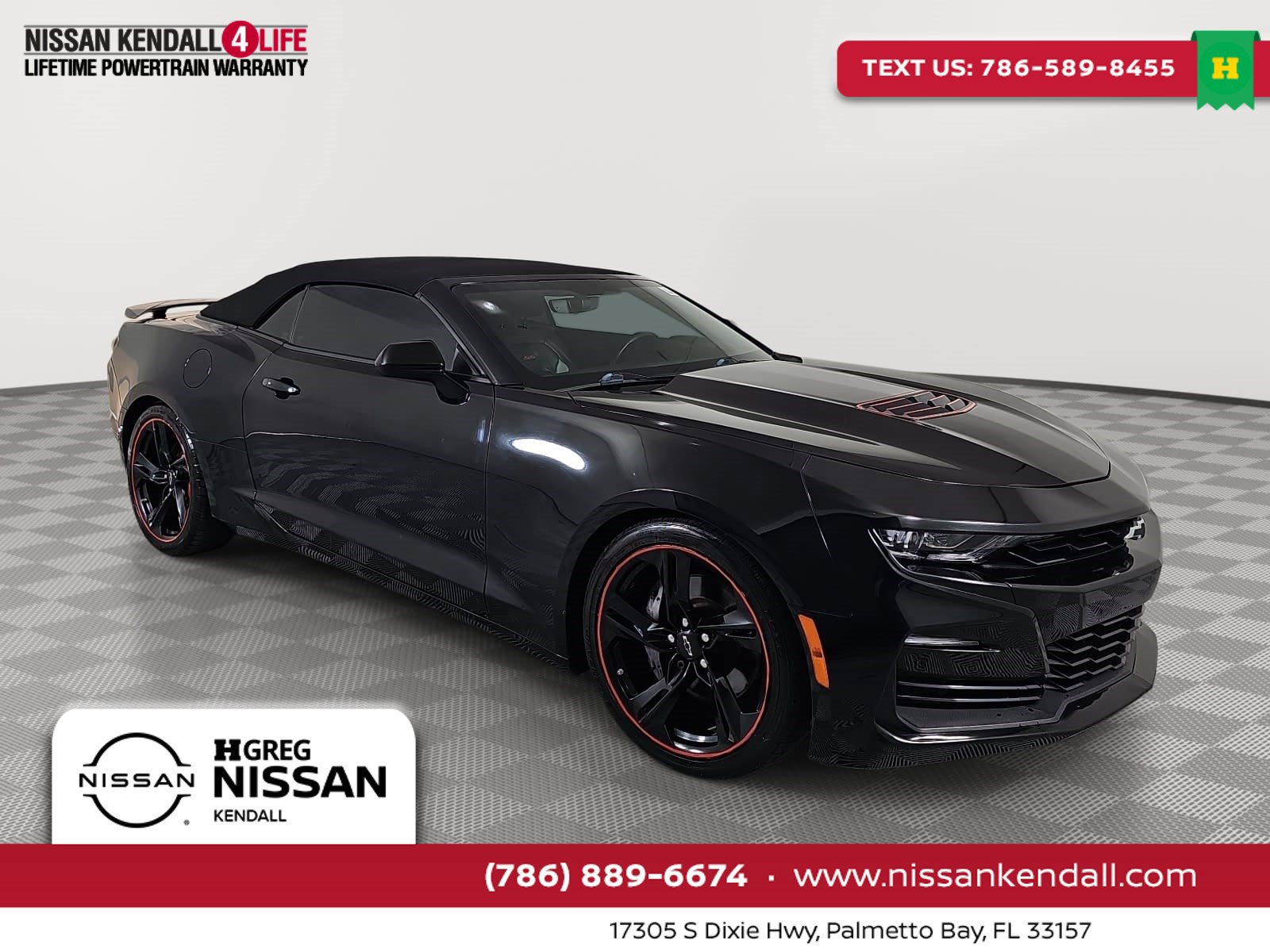 Used 2020 Chevrolet Camaro SS RWD image 1