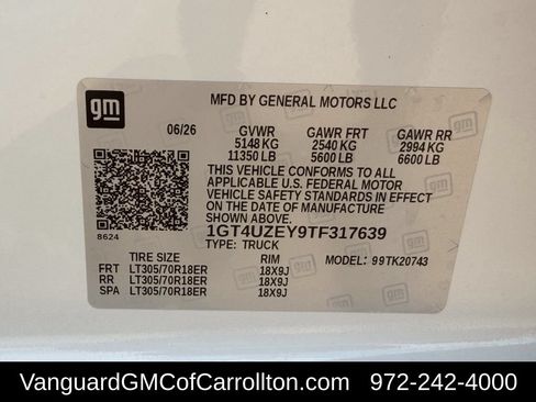 New 2026 GMC Sierra 2500 AT4X AWD/4WD image 25