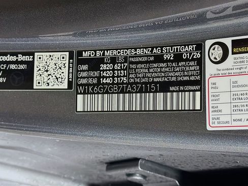 New 2026 Mercedes-Benz S 580 4MATIC Sedan image 37