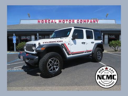 Used 2024 Jeep Wrangler Unlimited Rubicon w/ Technology Group AWD/4WD image 1