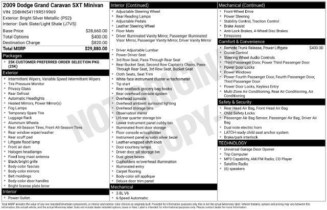 Used 2009 Dodge Grand Caravan SXT FWD image 5