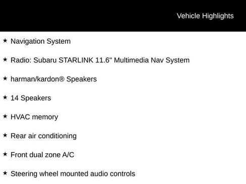 Used 2023 Subaru Ascent Onyx Edition Limited image 9
