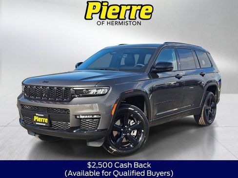New 2025 Jeep Grand Cherokee L Limited w/ Black Appearance Package AWD/4WD image 1