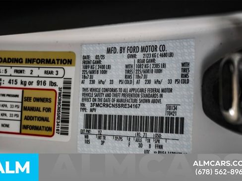Used 2025 Ford Bronco Sport Outer Banks w/ Outer Banks Tech Package+ AWD/4WD image 61