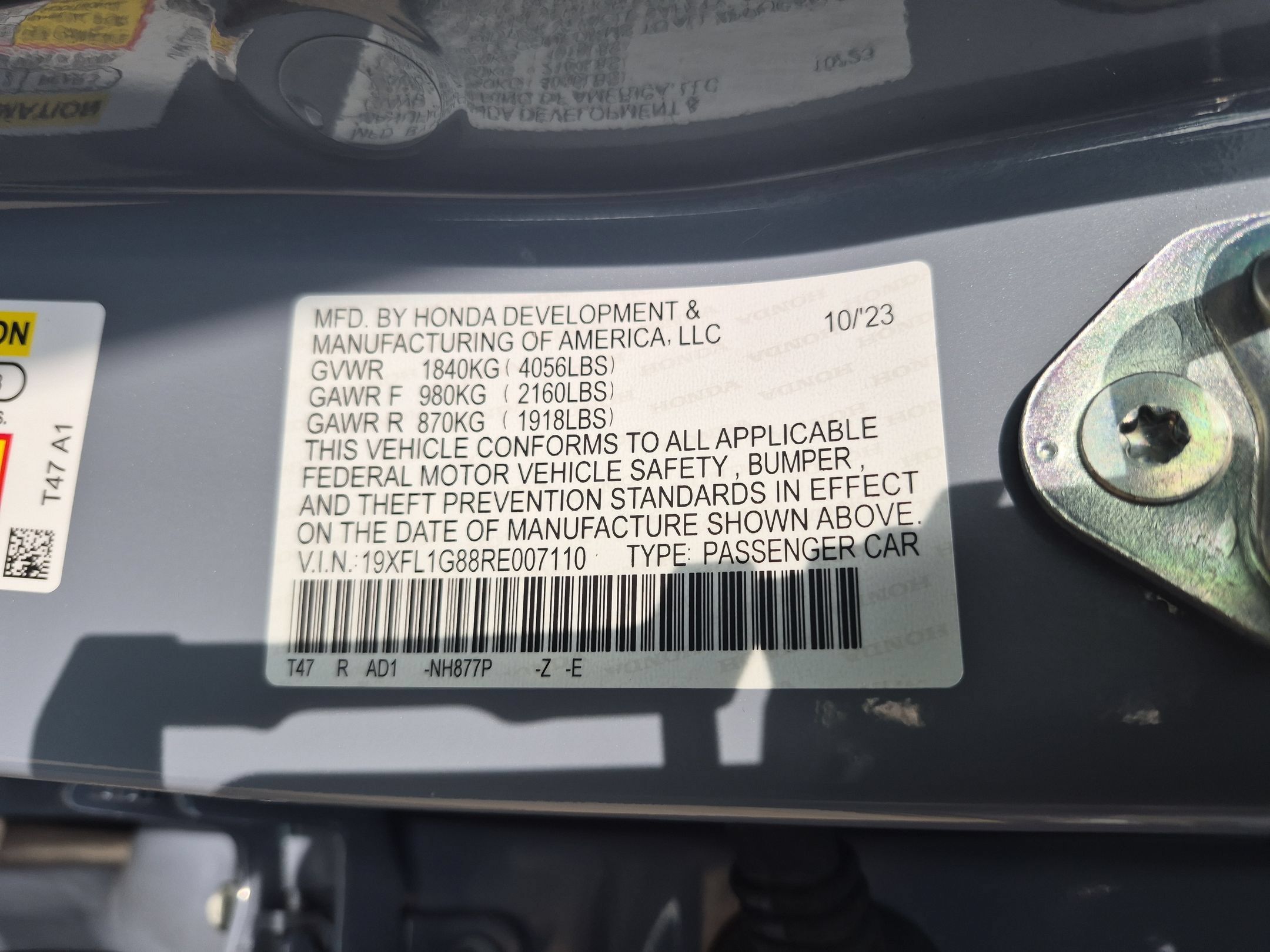 Used 2024 Honda Civic Sport Touring image 35