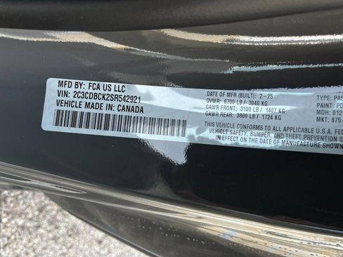 New 2025 Dodge Charger R/T w/ Quick Order Package 25M R/T image 15