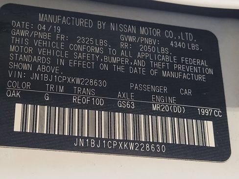 Used 2019 Nissan Rogue Sport S image 33