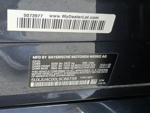 Used 2020 BMW X5 M50i w/ Premium Package image 36