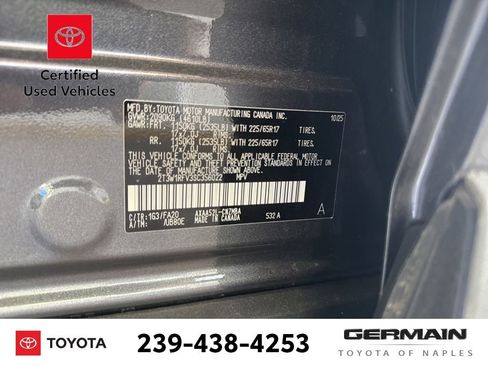 Used 2025 Toyota RAV4 XLE w/ Convenience Package FWD image 23