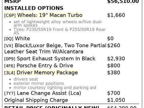 Used 2018 Porsche Macan Sport Edition w/ Driver Memory Package image 4