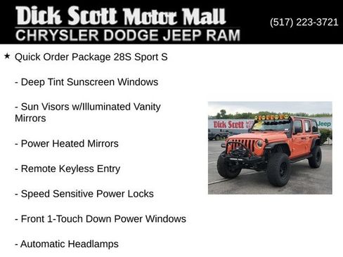 Used 2018 Jeep Wrangler Unlimited Sport S AWD/4WD image 17