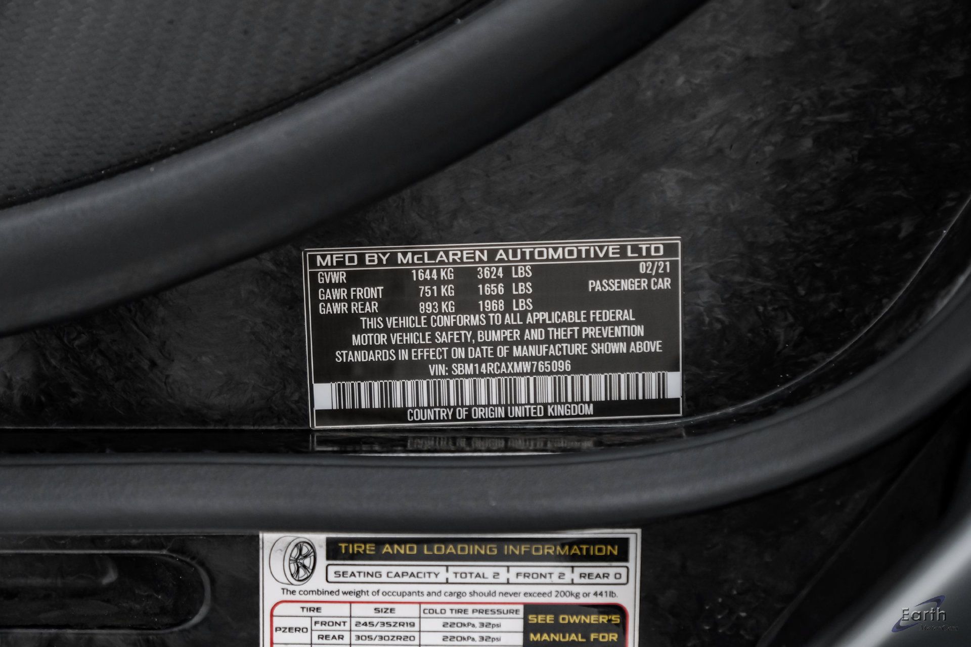 Used 2021 McLaren 765LT RWD image 49