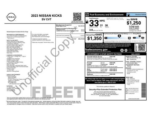 Used 2023 Nissan Kicks SV FWD image 29
