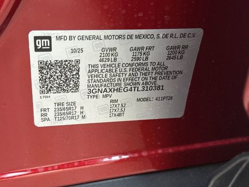 New 2026 Chevrolet Equinox LT image 25