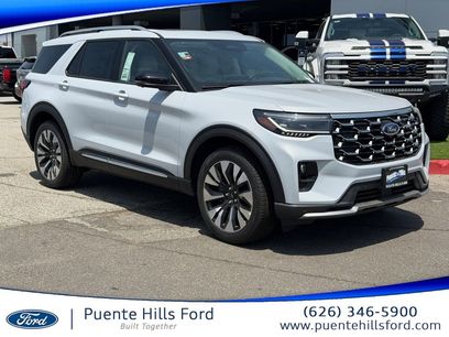 New 2026 Ford Explorer Platinum w/ LUX Leather Package