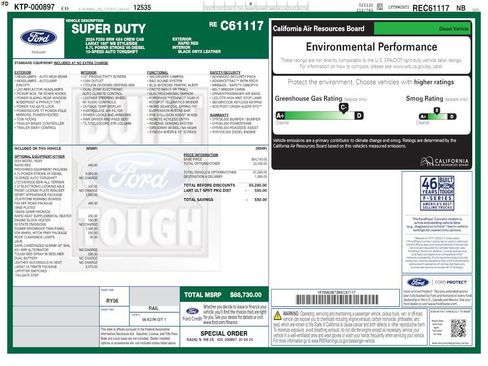 Used 2024 Ford F250 Lariat w/ Lariat Ultimate Package AWD/4WD image 4
