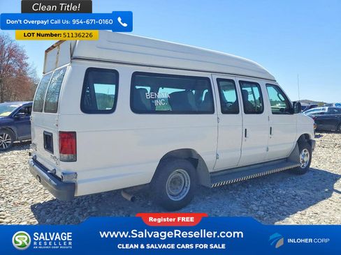 Used 2013 Ford E-350 and Econoline 350 Extended Super Duty w/ PWR Group RWD image 4