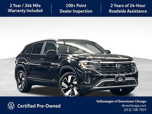 Used 2024 Volkswagen Atlas Cross Sport SE w/ Panoramic Sunroof Package AWD/4WD image 1