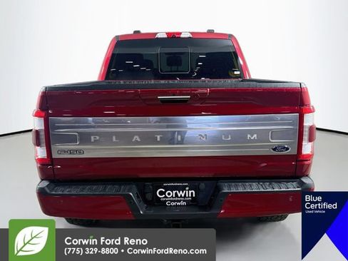 Certified 2021 Ford F150 Platinum w/ Equipment Group 701A High AWD/4WD image 9