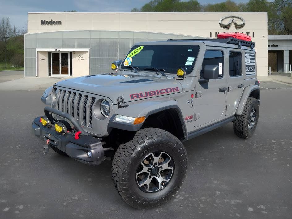 Used 2020 Jeep Wrangler Unlimited Rubicon w/ Steel Bumper Group AWD/4WD image 1