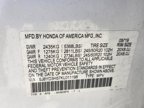 Used 2019 Acura MDX FWD w/ Technology Package image 42