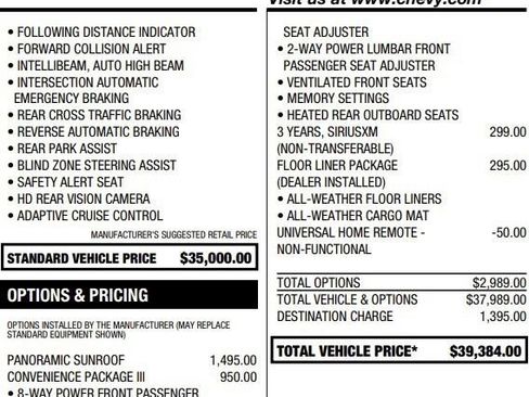 Certified 2025 Chevrolet Equinox RS w/ Convenience Package III AWD/4WD image 2