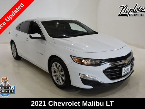 Used 2021 Chevrolet Malibu LT FWD image 1