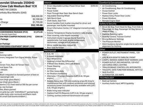 Used 2022 Chevrolet Silverado 2500 Custom w/ Custom Convenience Package AWD/4WD image 22
