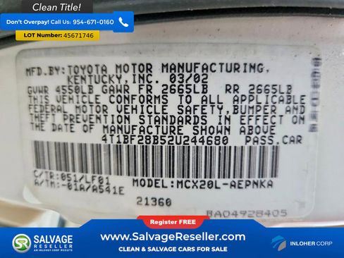 Used 2002 Toyota Avalon image 16