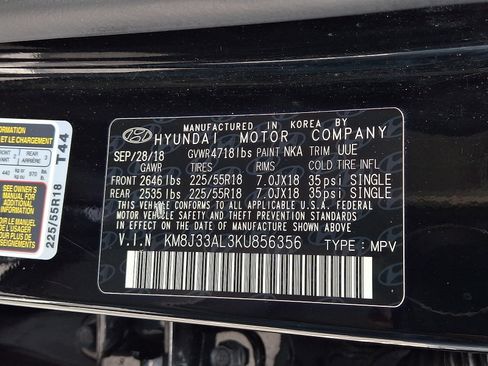 Used 2019 Hyundai Tucson Ultimate w/ Cargo Package FWD image 31