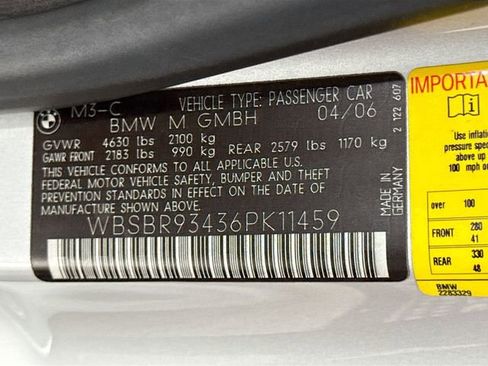 Used 2006 BMW M3 Convertible image 32