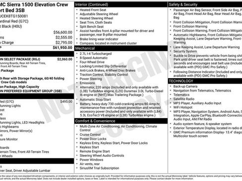 Used 2026 GMC Sierra 1500 Elevation w/ Elevation Select Package AWD/4WD image 2