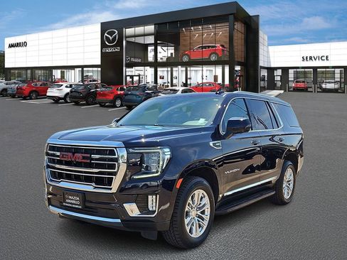 Used 2021 GMC Yukon SLT w/ SLT Luxury Package AWD/4WD image 2