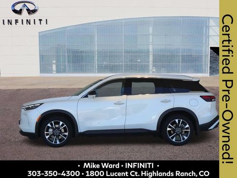 Certified 2025 INFINITI QX60 Luxe w/ Cargo Package AWD/4WD image 2