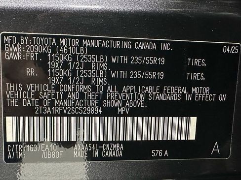 Used 2025 Toyota RAV4 XLE Premium w/ Weather Package image 11