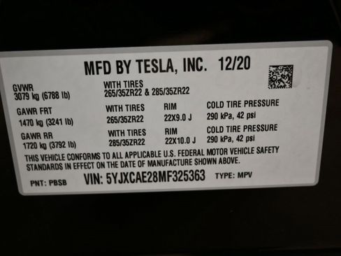 Used 2021 Tesla Model X Long Range image 48