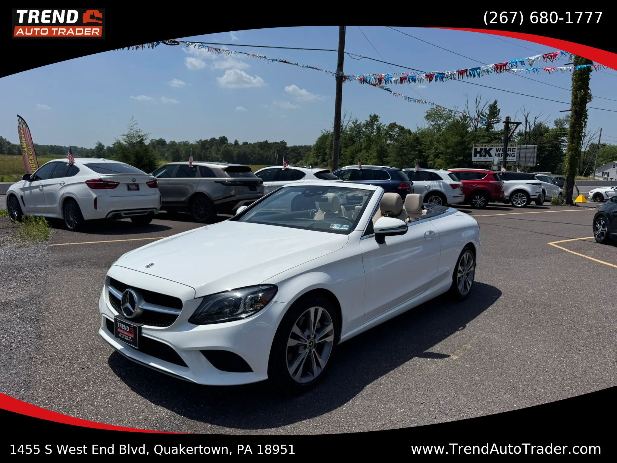 Used 2021 Mercedes-Benz C 300 4MATIC Cabriolet image 1